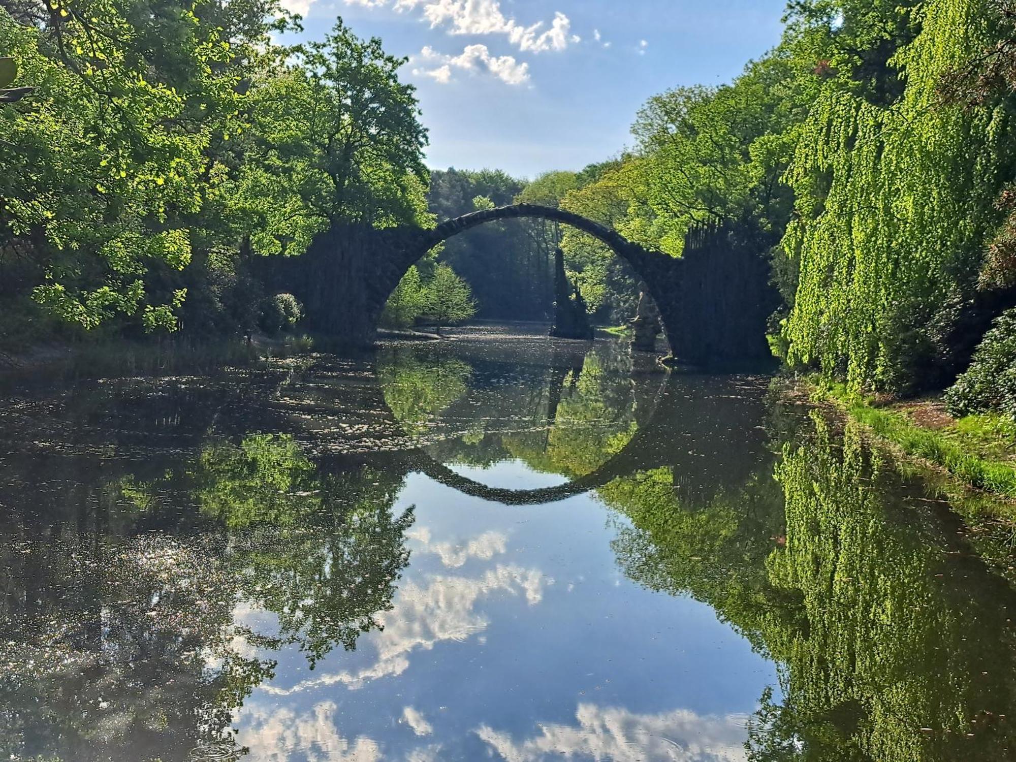 Ferienwohnung Am See Kromlau Zewnętrze zdjęcie